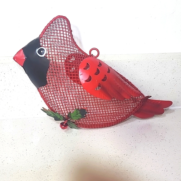 Bird Feeder Red Cardinal New - Picture 2 of 4